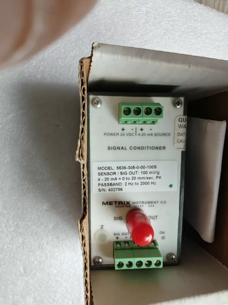 Metrix 5535-305-0-00-100S Vibration Sensor