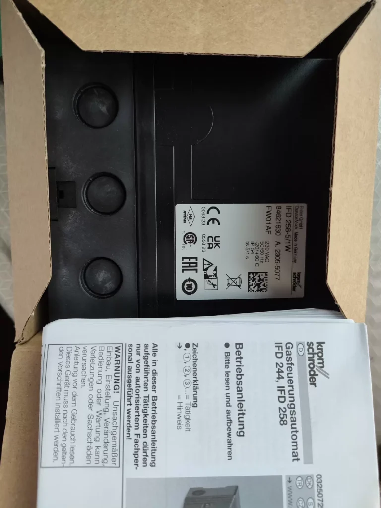 Kromschroder IFD258 Burner Controller