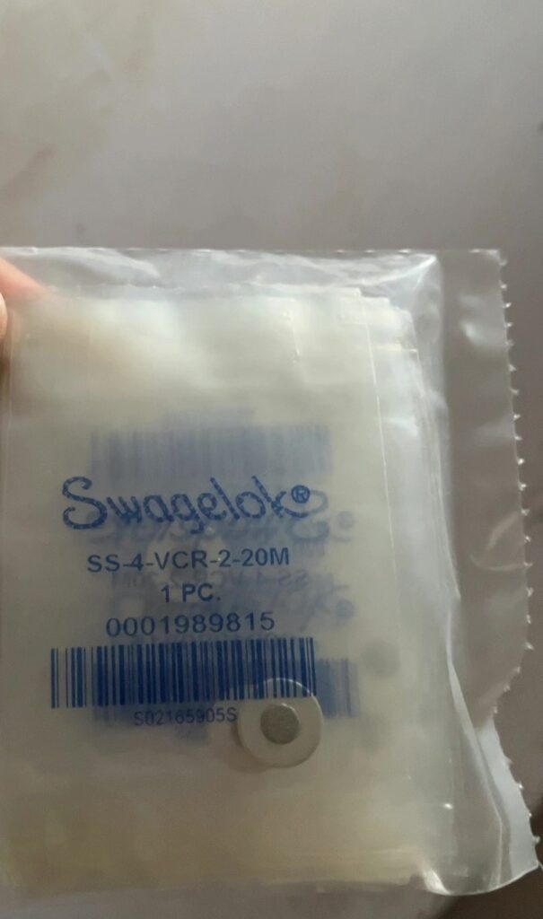 Swagelok SS-4-VCR-2-20M Semiconductor Equipment Gasket