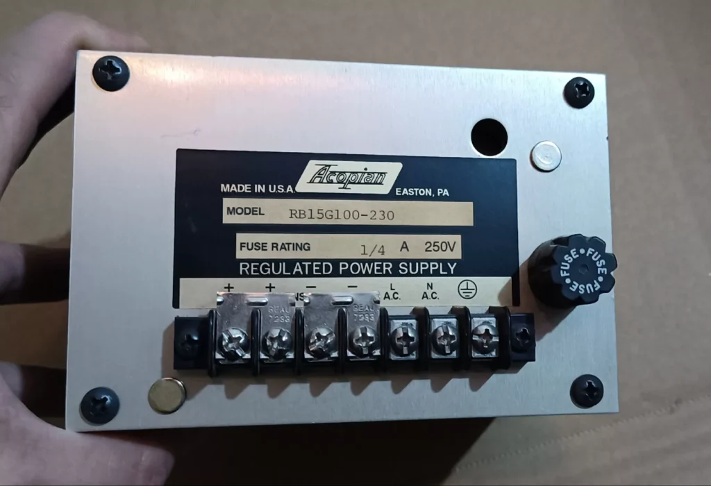 Acopian RB15G100-230 Power Supply thumbnail