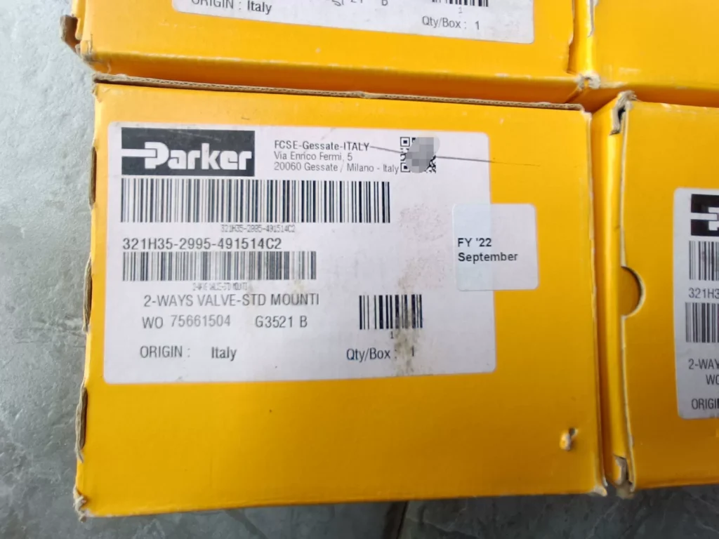 Parker 321H35-Dc24V Solenoid Valve