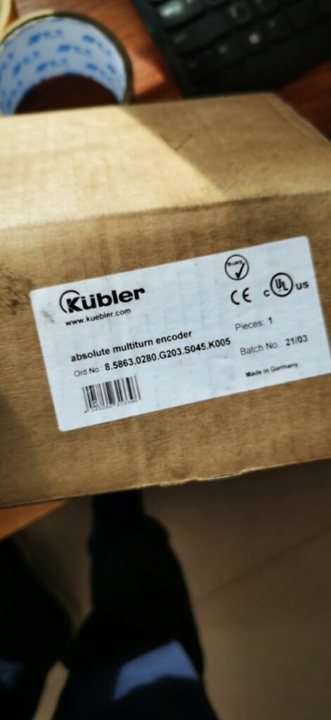 Kuebler 5863.0280.G203.S045.K0 Encoder