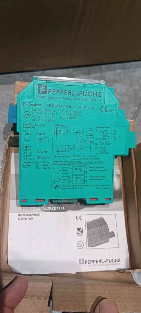 Pepperl+Fuchs KFD2-SR2-Ex1.W.LB Safety Barrier