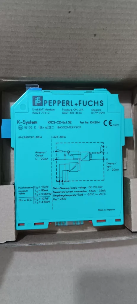 Pepperl+Fuchs KFD2-CD-EX1.32 Safety Barrier thumbnail