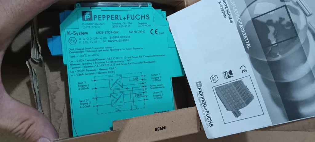 Pepperl+Fuchs KFD2-STC4-EX2 Safety Barrier
