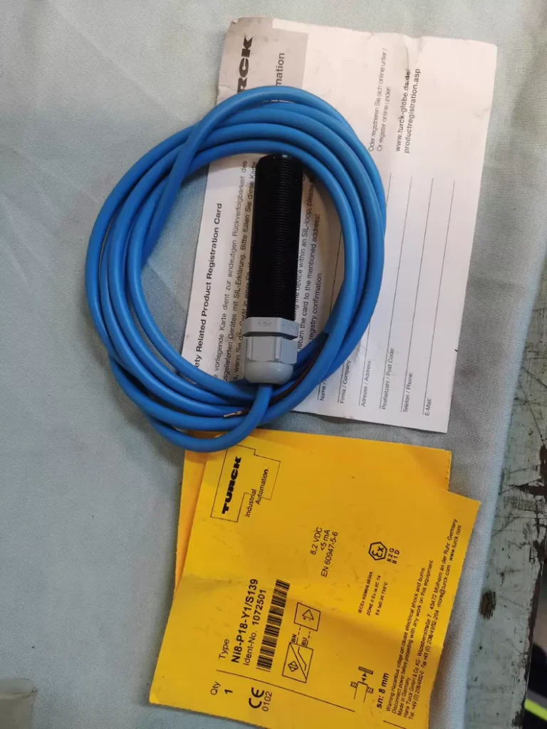 TURCK Ni8-P18-Y1/S139 Proximity Sensor