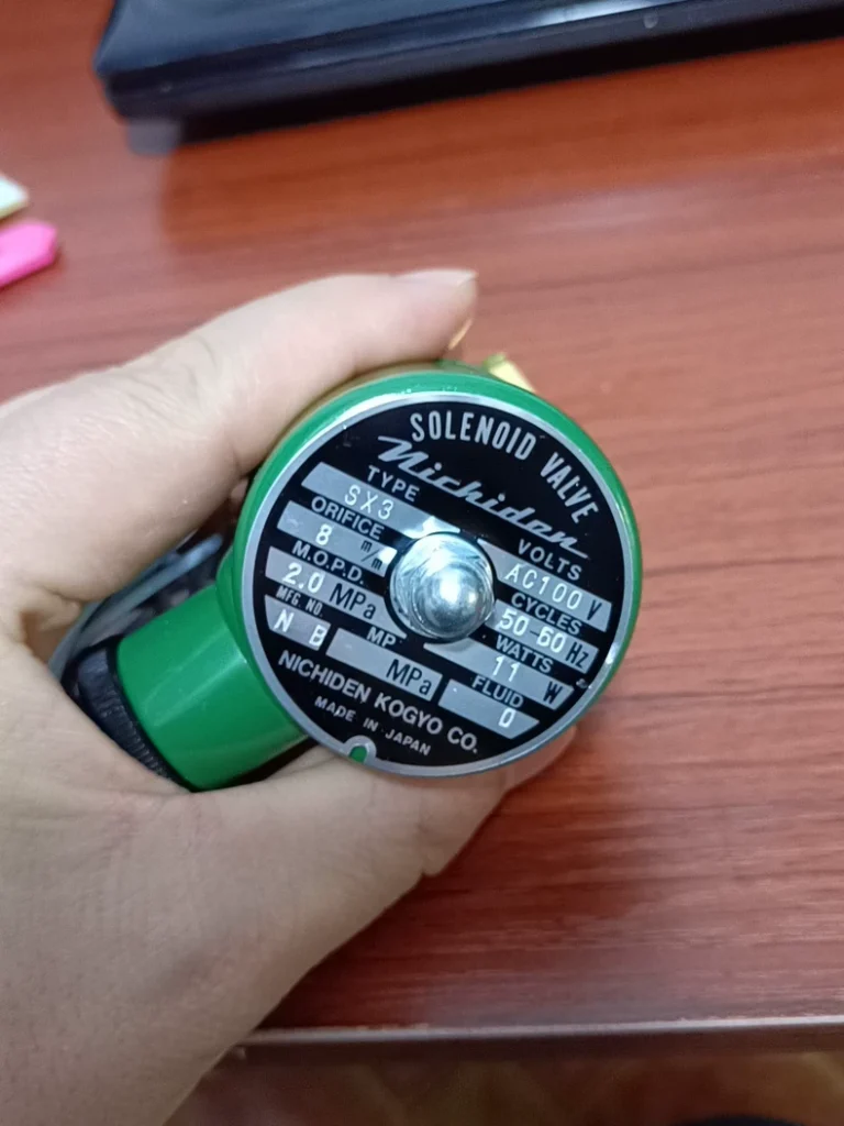 NICHIDEN SX3 Solenoid Valve