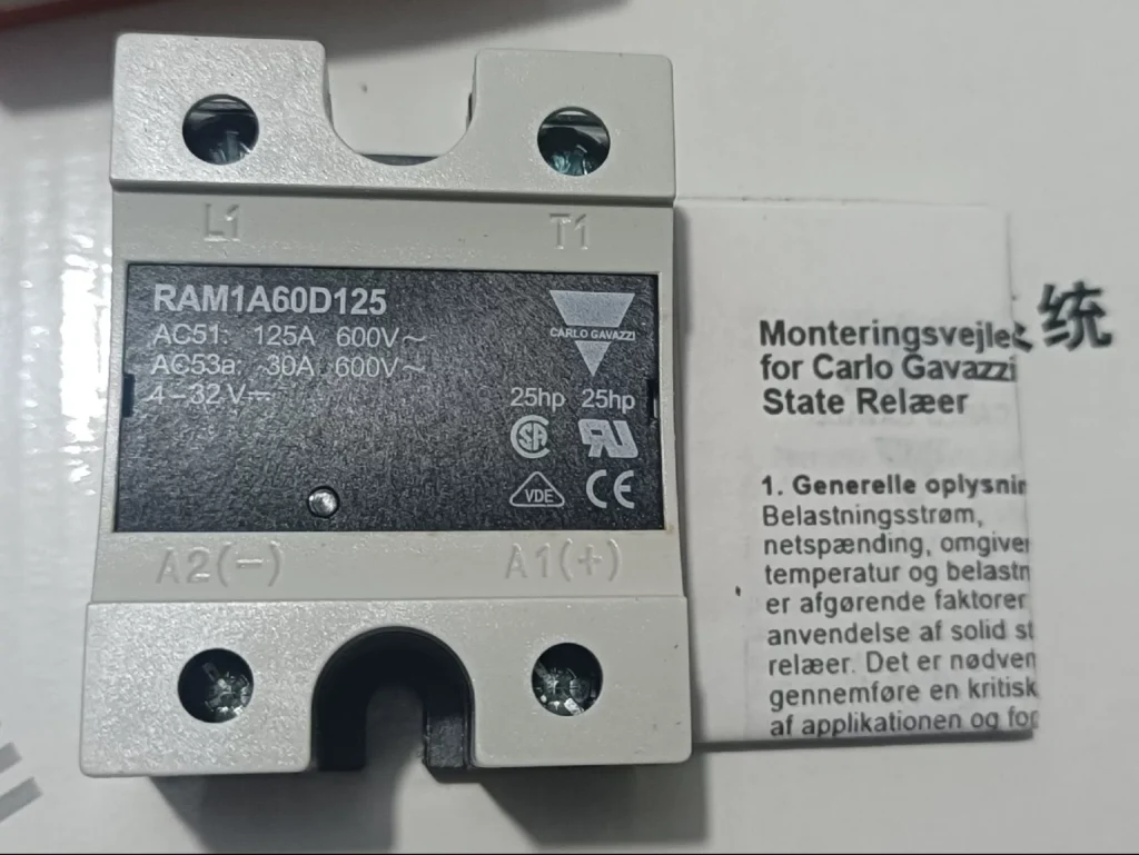 Carlo Gavazzi RAM1A60D125 Solid State Relay thumbnail