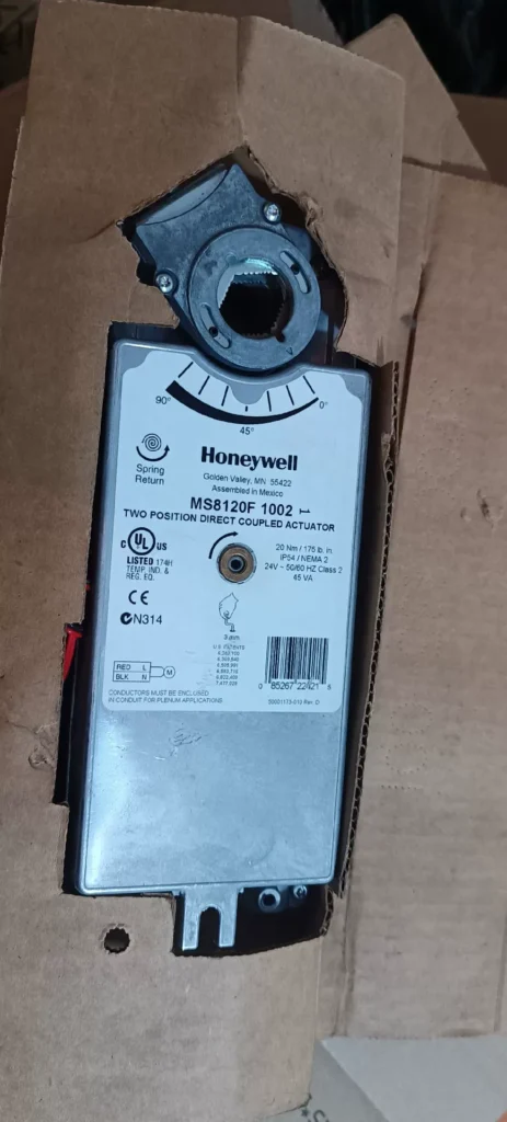 Honeywell MS8120F Actuator thumbnail