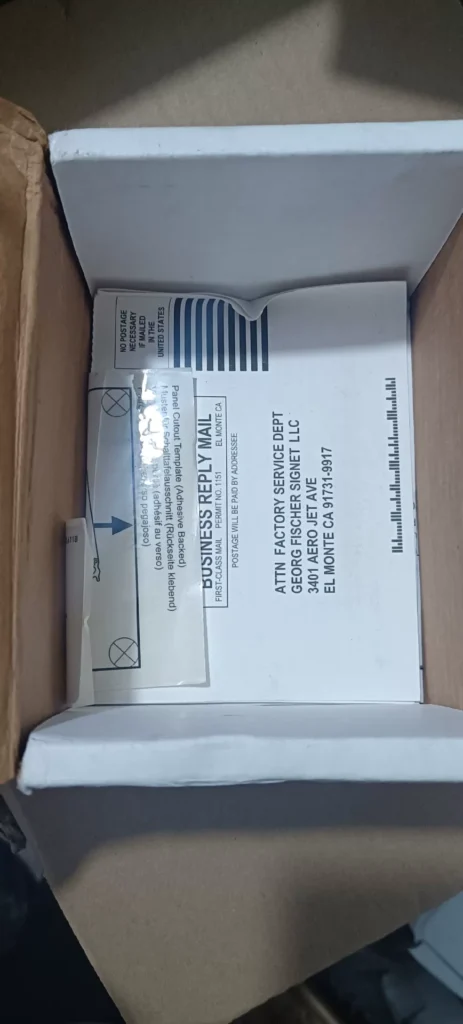 GF Piping Systems 3-8550-1P Transmitter