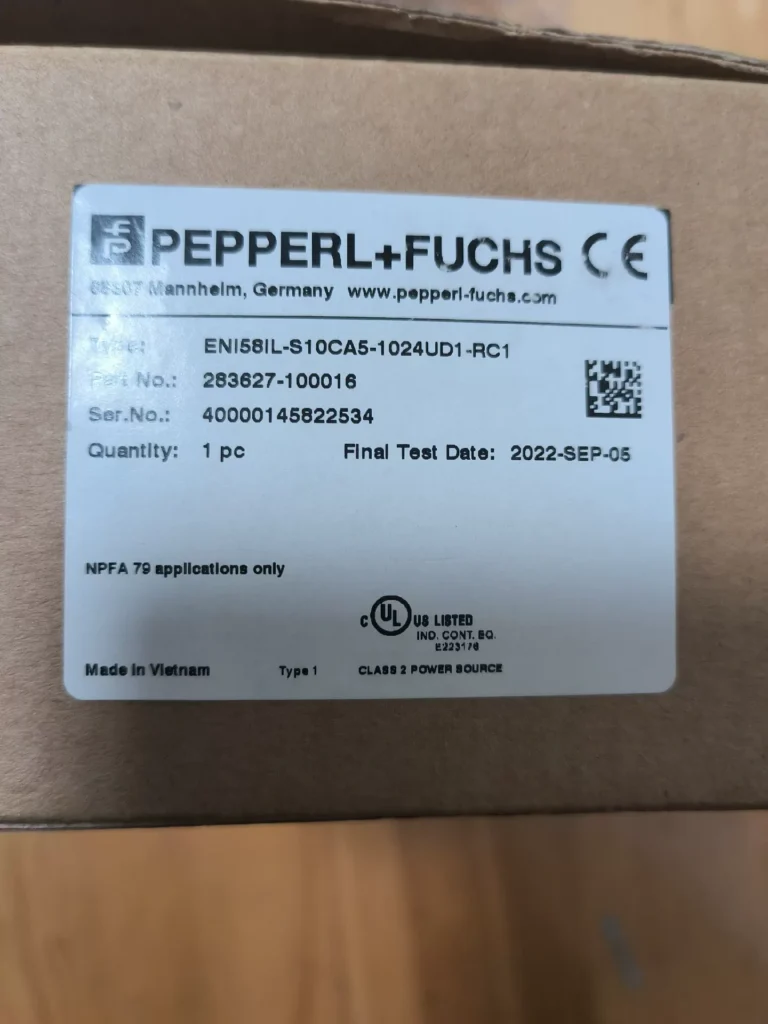 Pepperl+Fuchs ENI58IL-S10CA5-1024UD1-RC1 Rotary Encoder thumbnail