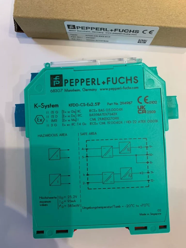 Pepperl+Fuchs KFDO-CS-Ex1.5P Safety barrier thumbnail