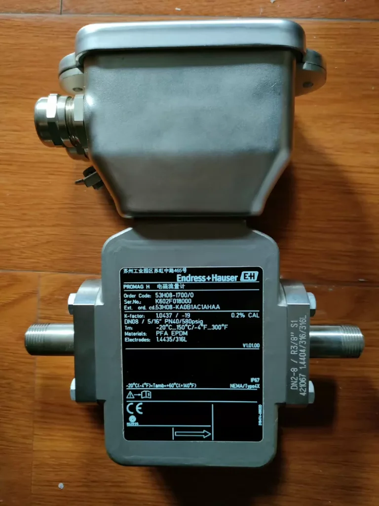 Endress+Hauser 53H08-1700/0 Electromagnetic Flow Meter