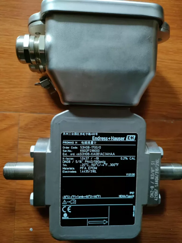 Endress+Hauser 53H08-1700/0 Electromagnetic Flow Meter thumbnail
