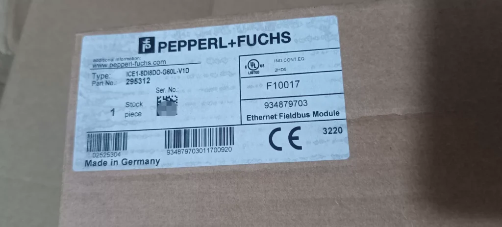 Pepperl+Fuchs ICE1-8DI8DO-G60L-V1D Module thumbnail