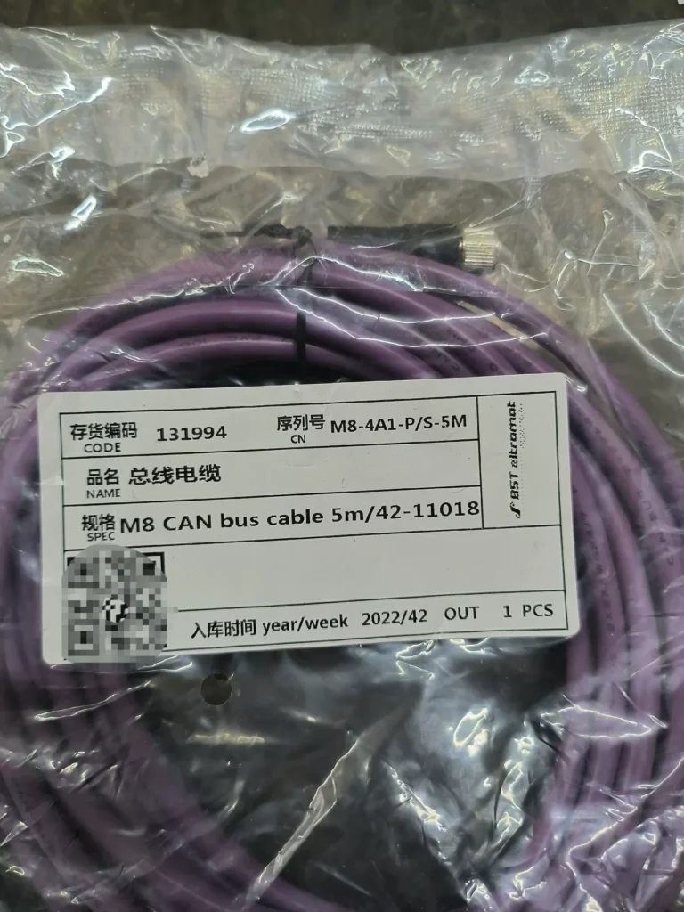 BST M8-4A1-P/5-5M Industrial Cable