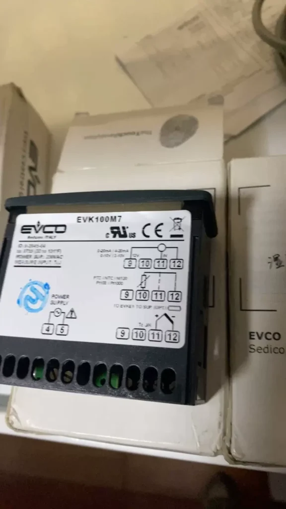 EVCO EVK100M7 Temperature Controller