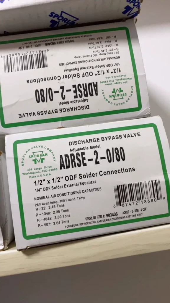 Sporlan ADRSE-2-0/80 Discharge Bypass Valve
