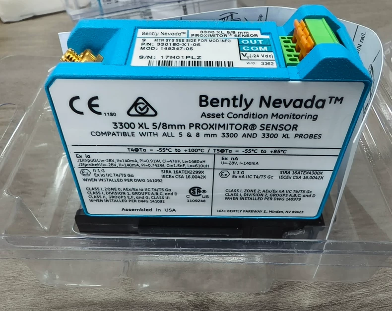 Bently Nevada 330180-X1-05 Vibration Sensor thumbnail