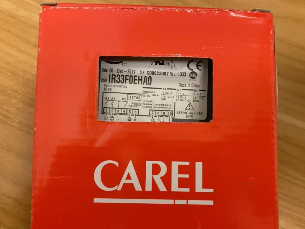 CAREL PGD1000WX0 Controller