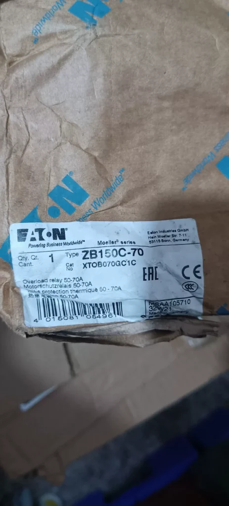 Eaton ZB150C-70 Relay thumbnail