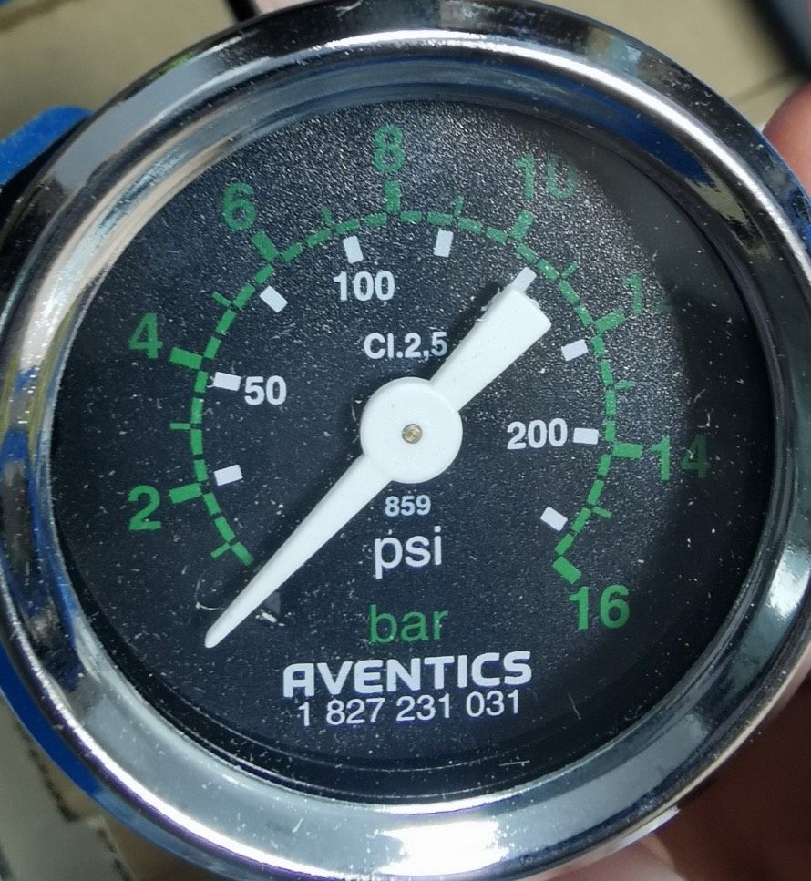 Aventics 1827231031 Pressure Gauge