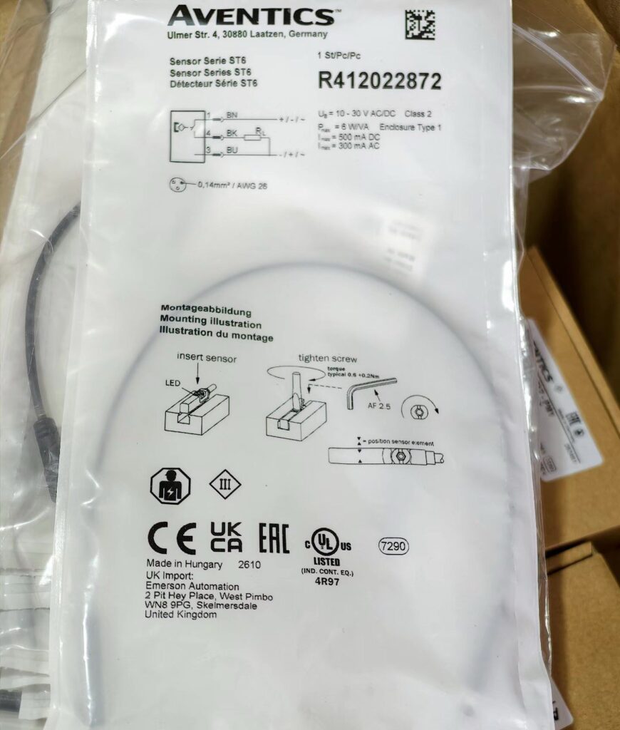 Aventics R412022872 Pneumatic Component thumbnail