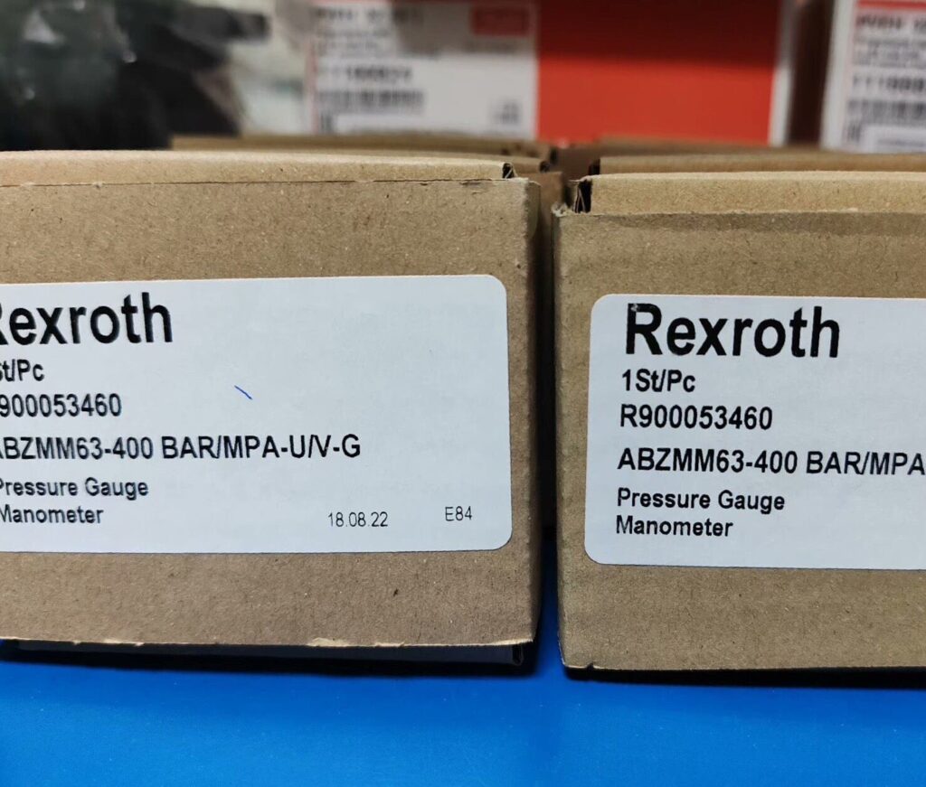 Bosch Rexroth R900053460 ABZMM63-400BAR/MPA-U/V-G Pressure Gauge thumbnail