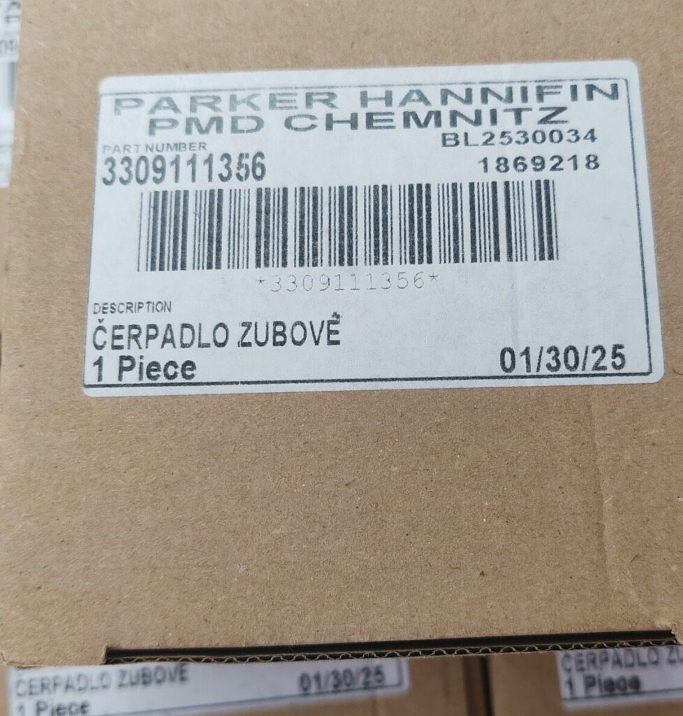 Parker 3309111356 J1024-08995 Gear Pump
