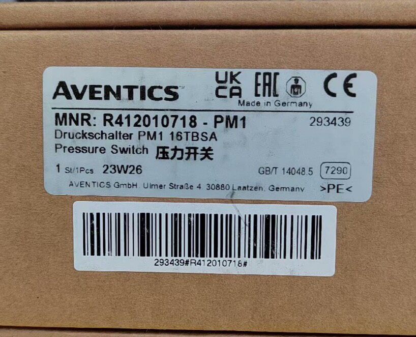 Aventics R412010718-PM1 Pneumatic Component thumbnail