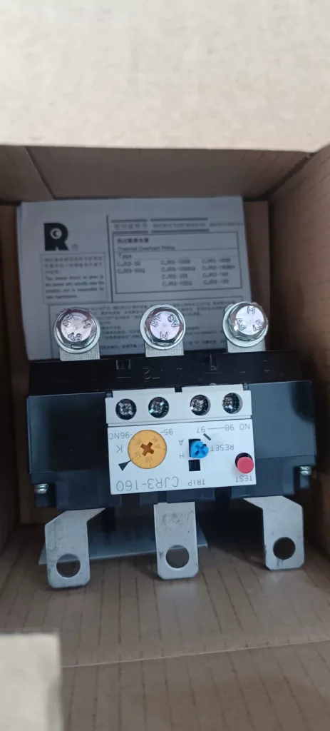 Changshu Fuji Electric CJR3-160 Overload Relay