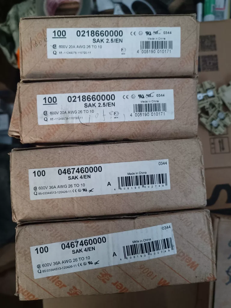 Weidmuller SAK4/EN Terminal Block