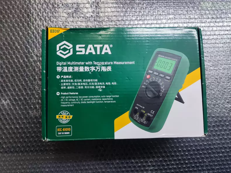 SATA 03017 Digital Multimeter