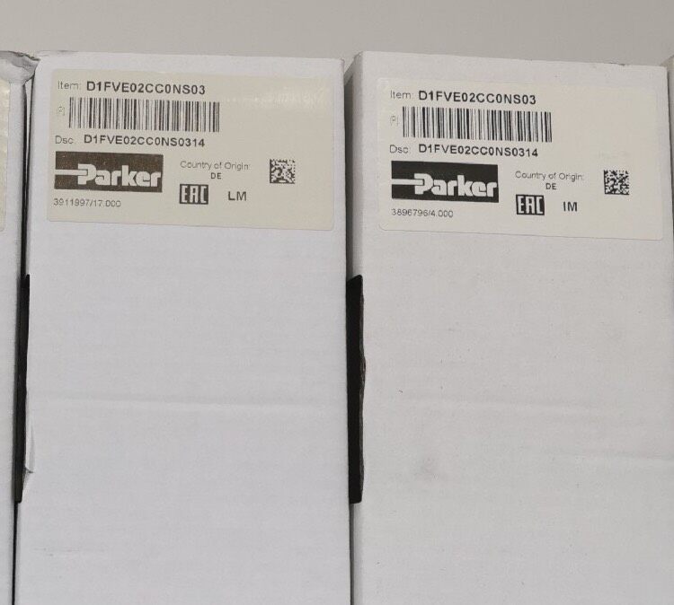 Parker D1FVE02CC0NS0314 Valve