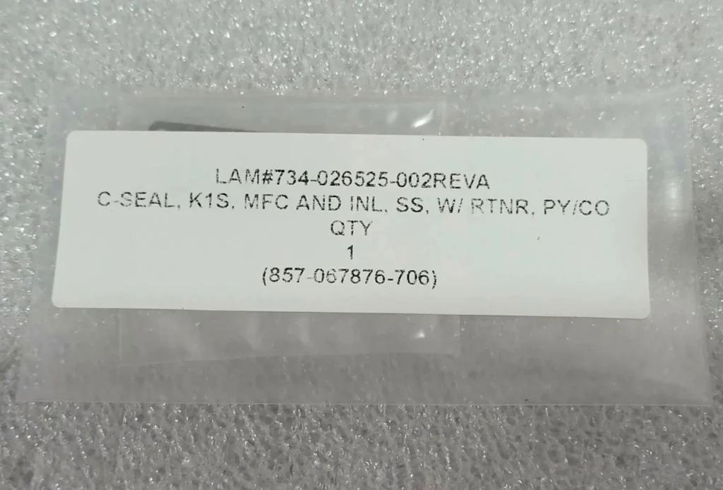 Microseal MSA-028-111-LRC Semiconductor Equipment Gasket thumbnail