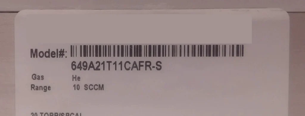 MKS Instruments 649A21T11CAFR-S Vacuum Pressure Sensor thumbnail
