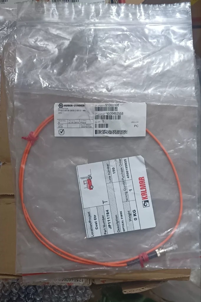 HUBER+SUHNER 27H01CD0-50-20/20-2-001.0 Fiber Optic Cable thumbnail