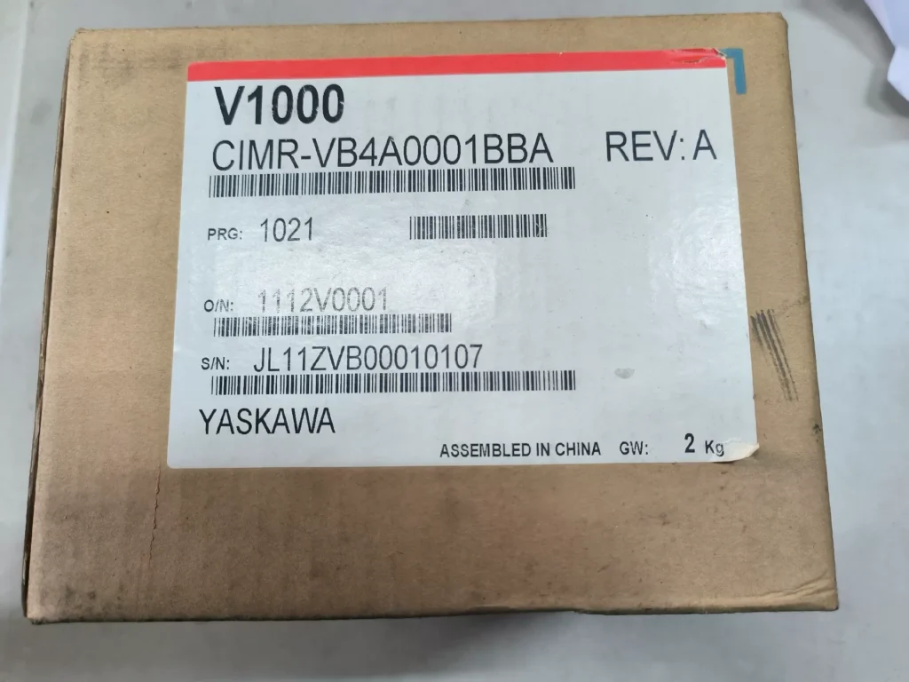 Yaskawa CIMR-VB4A0001BBA Variable Frequency Drive
