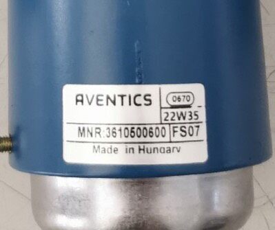 Aventics 3610500600 Pneumatic Component thumbnail