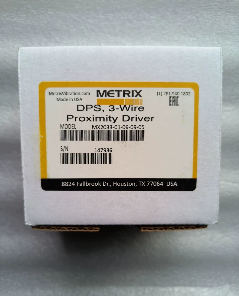 Metrix MX2033 Vibration Sensor