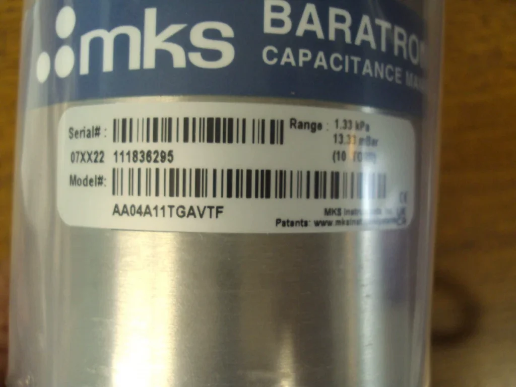 MKS Instruments AA04A11TGAVTF Vacuum Pressure Sensor thumbnail