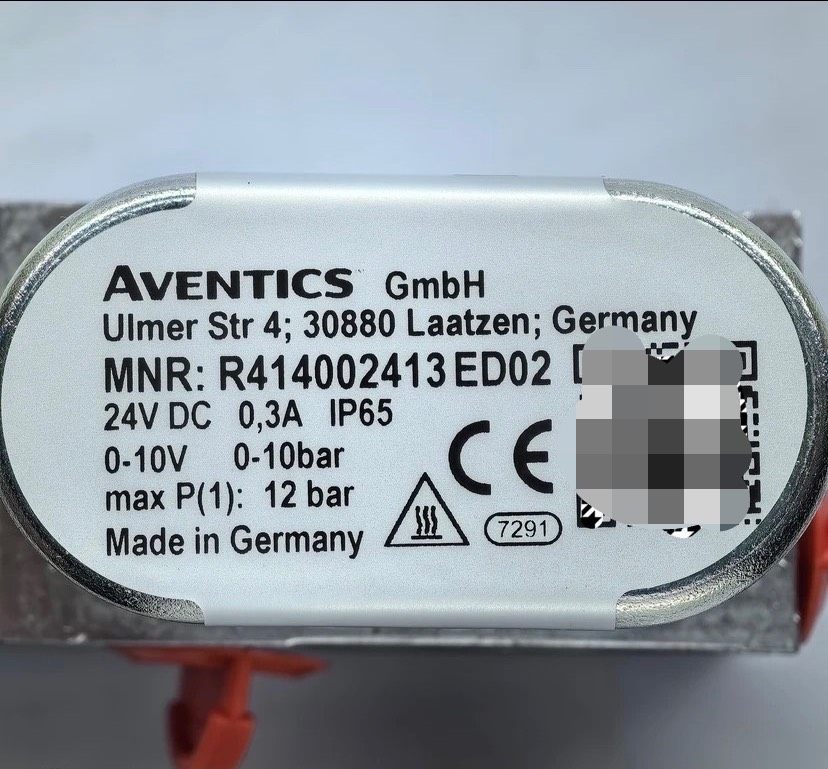 Aventics R414002413 Pneumatic Valve thumbnail
