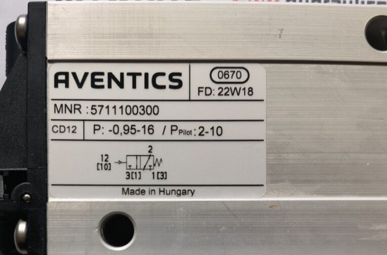 Aventics 5711100300 Pneumatic Valve