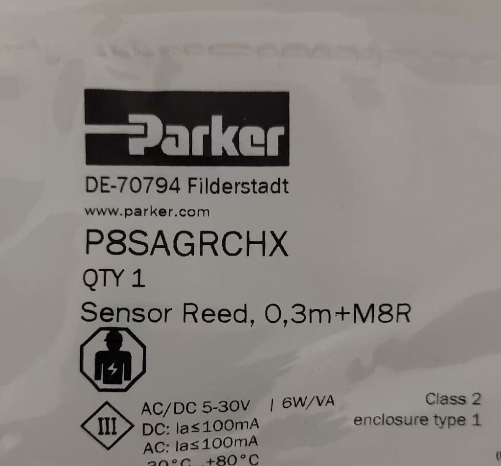 Parker P8SAGRCHX Pneumatic Component