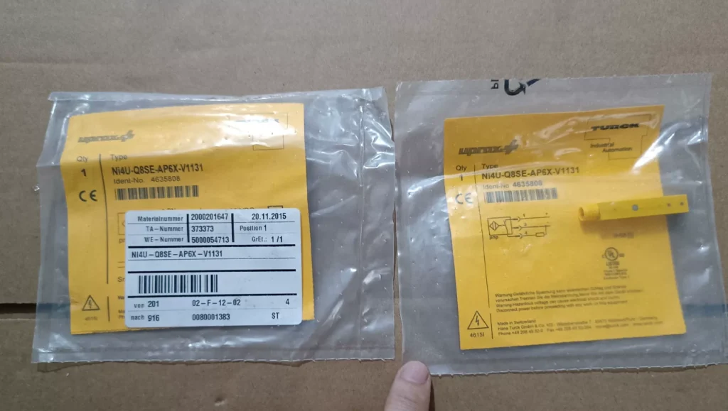 Turck NI4U-Q8SE-AP6X-V1131 Proximity Sensor