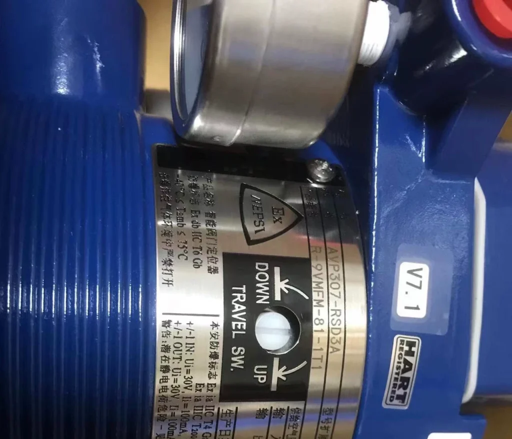 Azbil AVP307-RSD3A Positioner