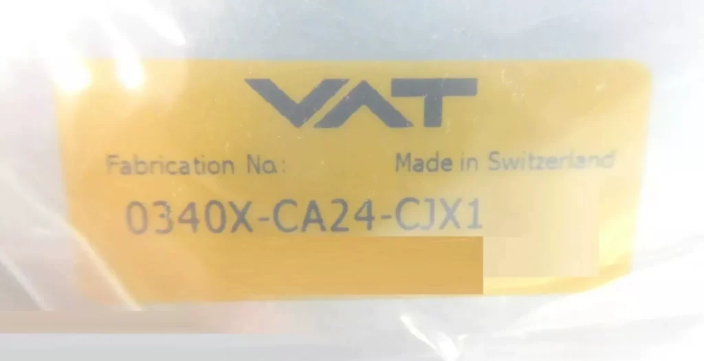 Applied Materials 0340X-CA24-CJY1 High-Purity Process Valve thumbnail