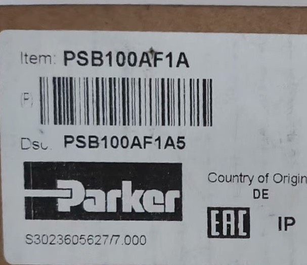 Parker PSB100AF1A5 Pressure Switch thumbnail