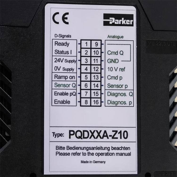 Parker PQDXXA-Z10 Proportional Valve Amplifier thumbnail