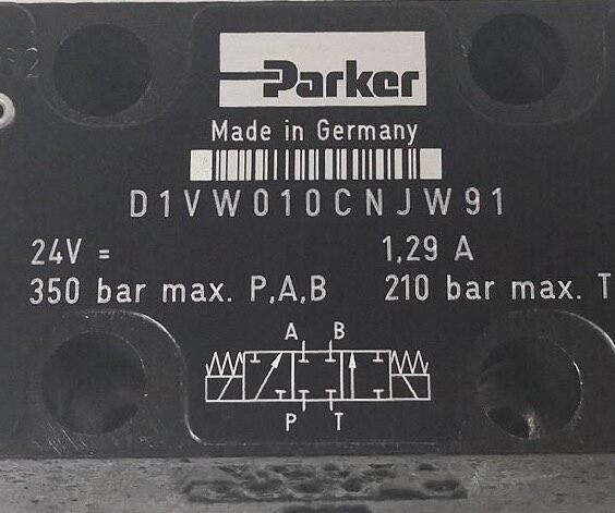 Parker D1VW010CNJW91 Solenoid Valve thumbnail